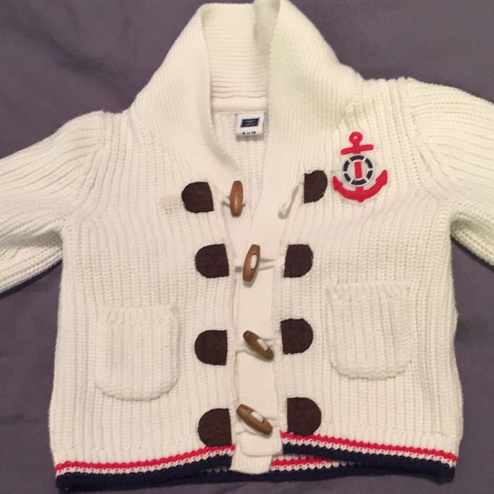 Janie & Jack Nautical Sweater